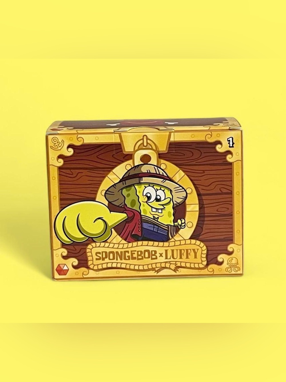 McDonalds SpongeBob SquarePants x One Piece “Monkey D. Luffy” Figure